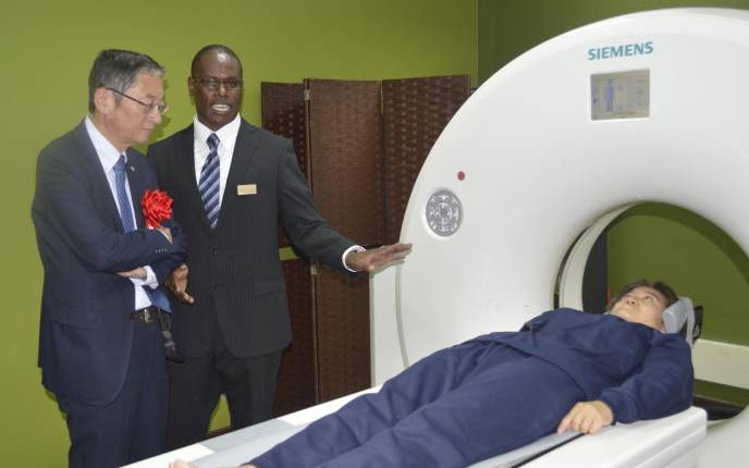 We will continue to help Kenya improve its health sector