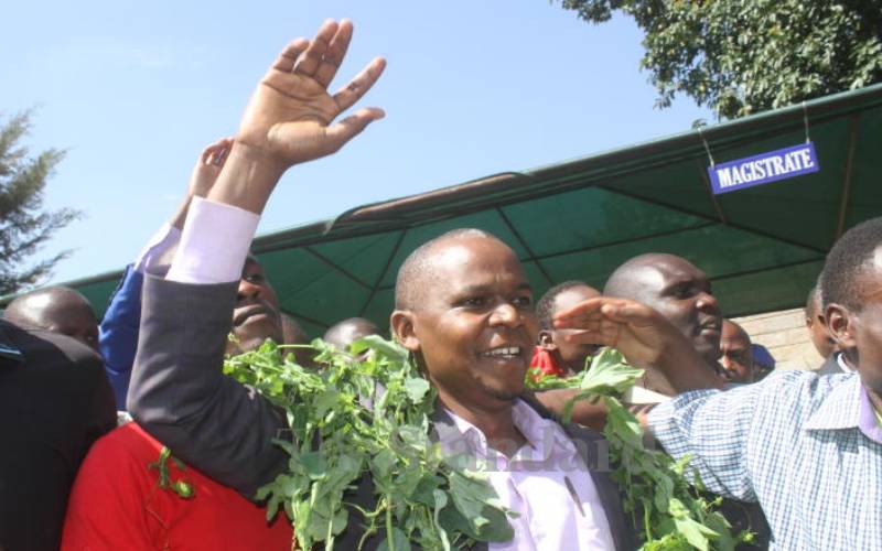 When MP moved to court to attach challenger's Sh8m assets 