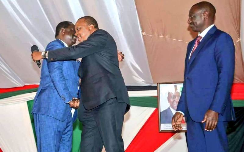 Why Uhuru and Ruto should remain 'enemies' until after elections