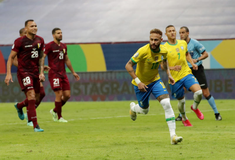 Brazil open Copa America with 3-0 win over Venezuela : The standard Sports