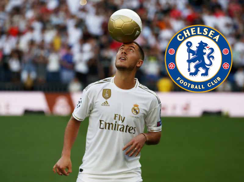 Zidane confirms Hazard is ready for Chelsea reunion