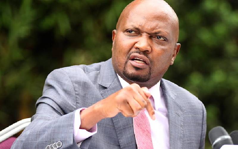 Moses Kuria: I have reduced engagement with Ruto but Still support him -  The Standard