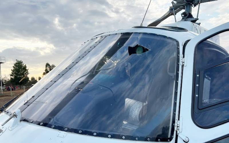 14 arrested in connection with Raila chopper stoning in Soy