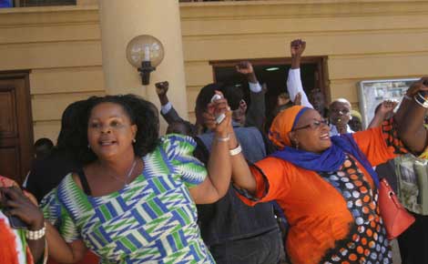 CORD wins round one as court suspends eight new laws