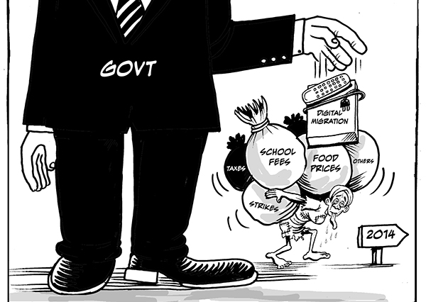 Editorial Cartoon - The Standard Editorial Cartoon - The Standard