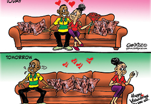 Editorial Cartoon 14th February 2015 