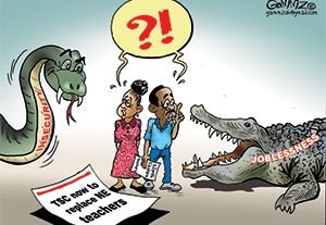 Editorial Cartoon 7th February 2015