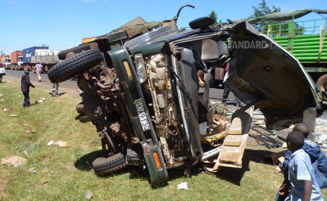 Five killed in grisly road accidents in Eldoret