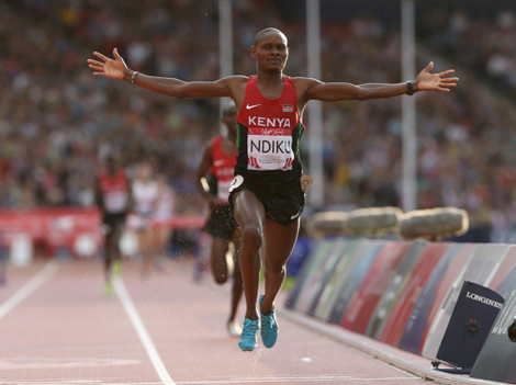 Commonwealth Games: Kenya's Jonathan Ndiku wins Gold Medal in 3000m steeplechase