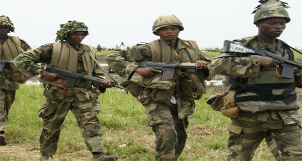 Nigerian soldiers 