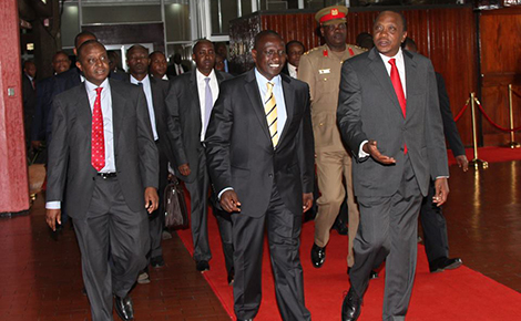 North Rift leaders laud ICC Prosecutor over Uhuru case