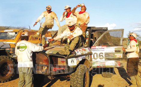 Rhino Charge thrills fans in push for conservation