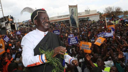  We will protect our votes, Raila assures supporters