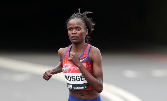 Brigid Kosgei aiming to win her third London Marathon crown
