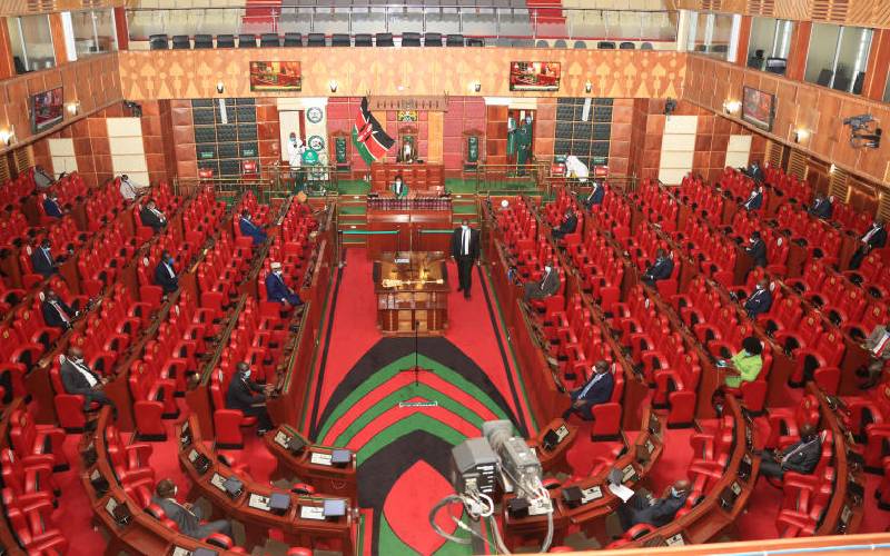 Bunge Chronicles: Empty chamber consoles MPs crying over CDF