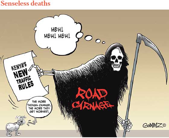 Editorial Cartoon :  - The Standard