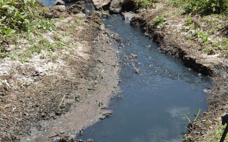 Chemicals firm sued over water pollution