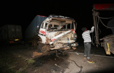Chilling scenes as 20 killed in horrific accident