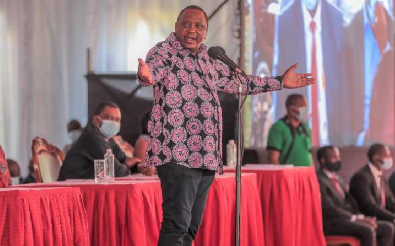 Comeback kid: Uhuru rolls with the punches in rollercoaster career