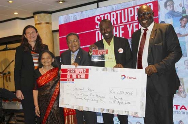 Corporates asked to help boost talent as Total awards start-uppers with Sh5m