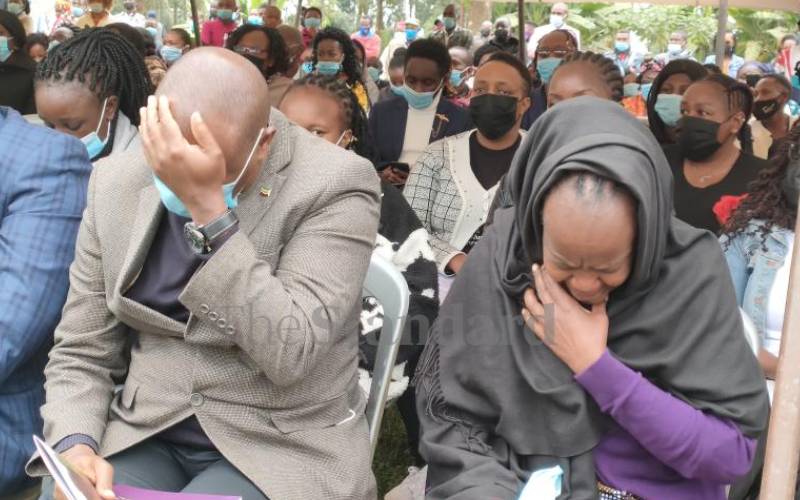 Embu brother's parents at Kianjokoma, Embu