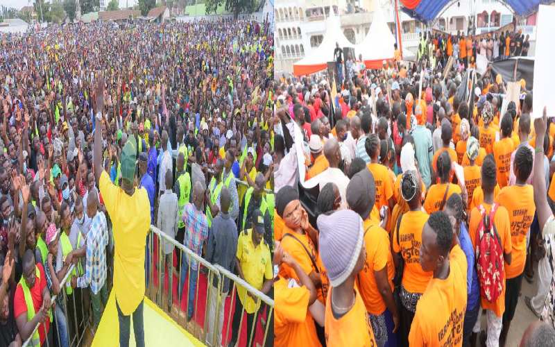 Kenya Kwanza, Azimio teams hold parallel rallies in Mombasa