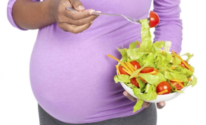Eat healthy, not for two, while pregnant