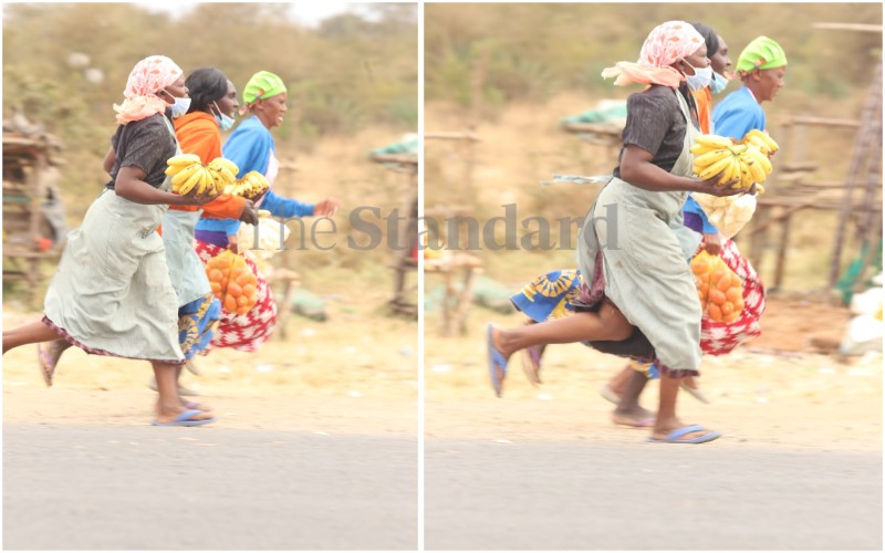 The enterprising Kithimani sellers recognize...