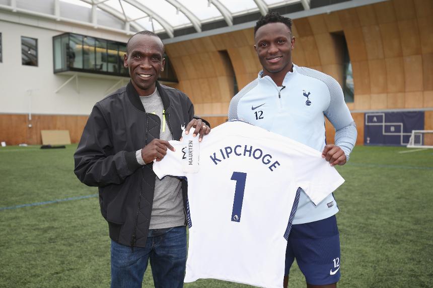 Eliud Kipchoge to race in Tottenham Hotspur's marathon