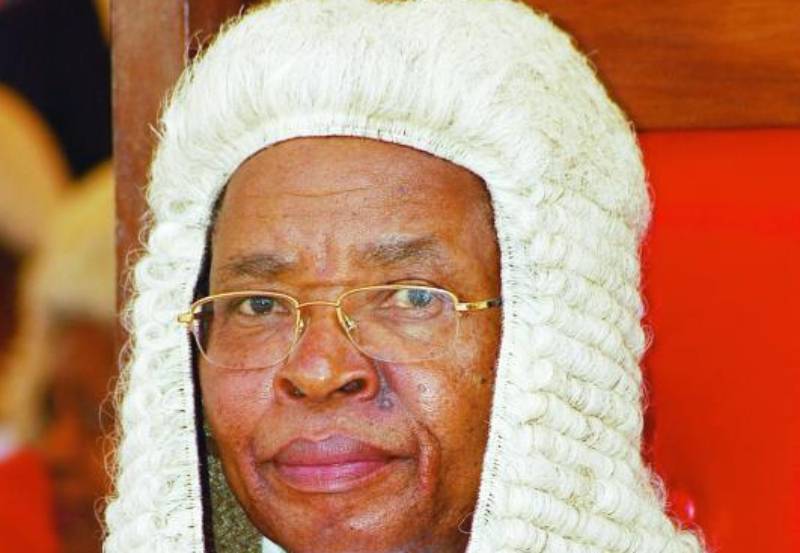 Former Chief Justice Evan Gicheru Is Dead The Standard