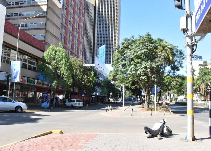 Empty streets in Nairobi as Kenyans mark New Year [Photos]