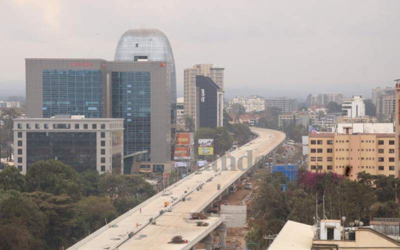 Sh60b, partially elevated project, is 27km long.