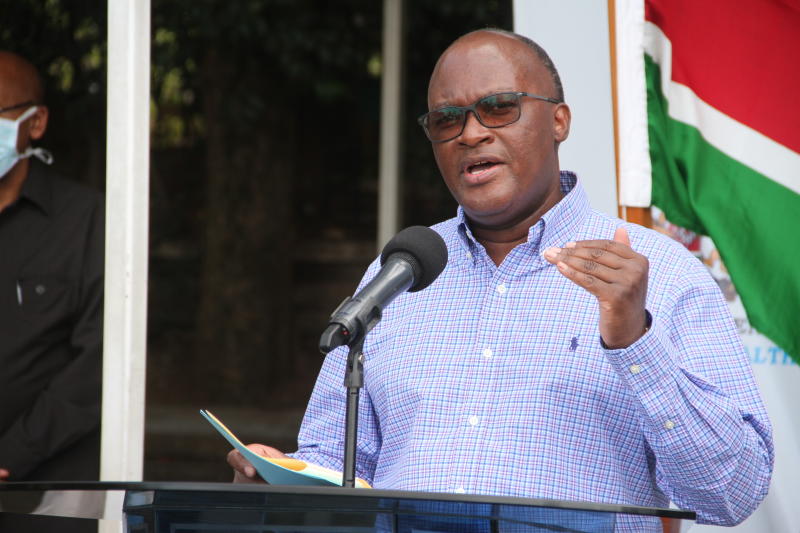 Nyeri leaders rally behind CS James Macharia over plot to kick him out of  office - The Standard