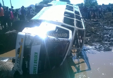 Five killed as matatu is swept away in Migori floods