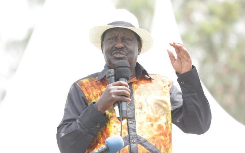 I won’t endorse any former NASA leader, says Raila