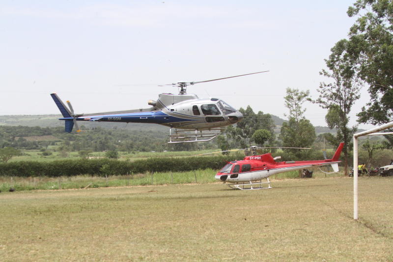 Rise In Chopper Numbers As Politicians Get Ready For 2022 The Standard