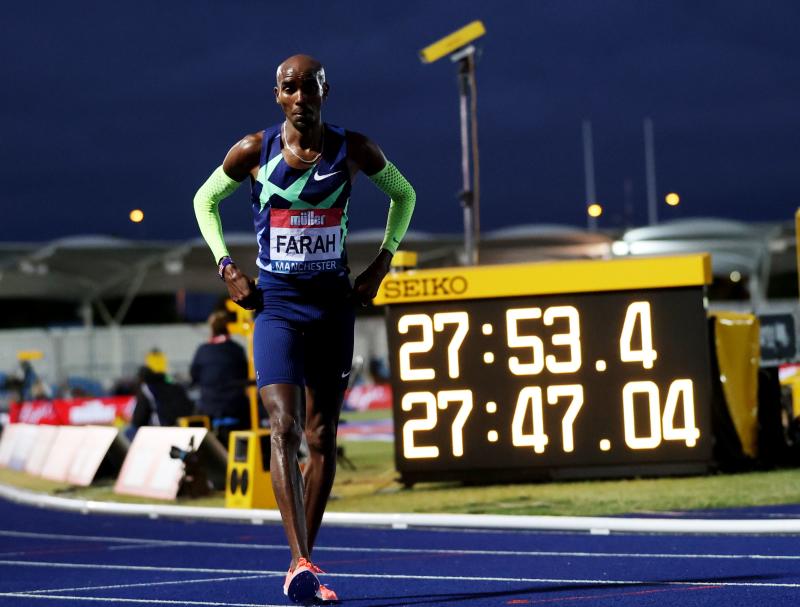 Mo Farah misses qualifying time for Olympic Games