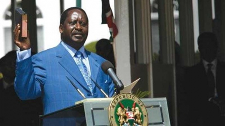 Judiciary speaks on Raila’s swearing in