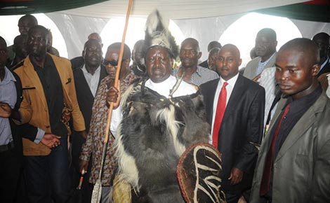 Senator mourned in style as Luo tradition takes centre stage