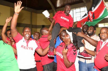 Kenyan MPs win volleyball title