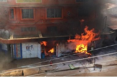 Jilted lover burns girlfriend to death in Kericho, inferno consumes several shops