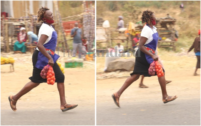 determined by who is first on the customer's car.
