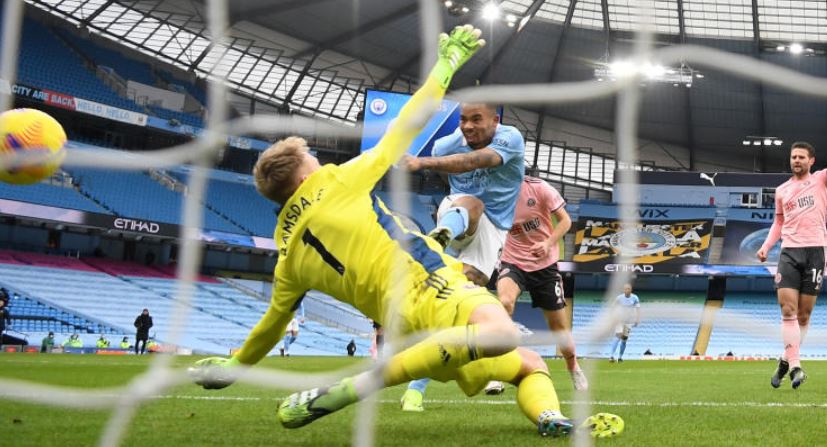 Man City extend lead as Jesus goal sinks Sheffield United