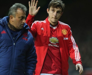 Manchester United defender Matteo Darmian taken to hospital 