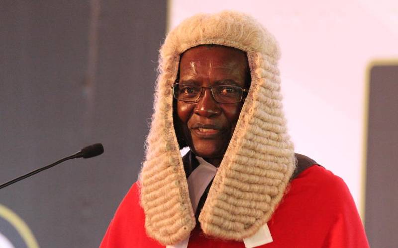 Maraga: Support the Judiciary as the last bastion of hope on the rule of law
