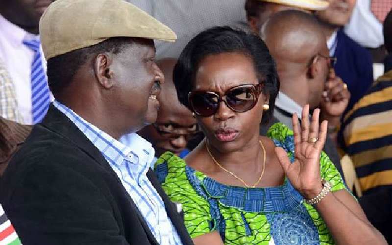 Martha Karua: Only Raila can name his running mate 