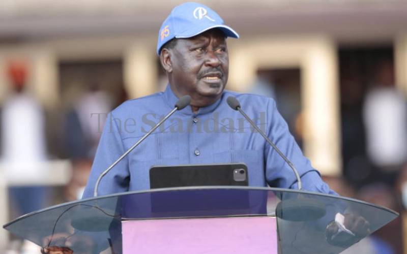Milestones in Raila's journey in pursuit of State House 