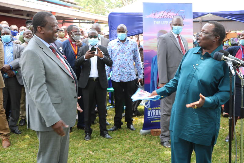 Mudavadi, Atwoli unite and vow to work together again