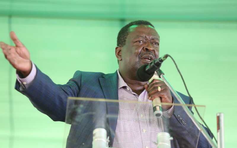 Musalia Mudavadi’s limited choices as he fights for space in alliance