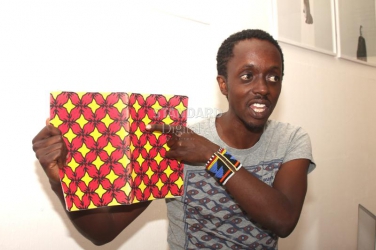 Nairobi artist uses simple symbols to enhance African prints